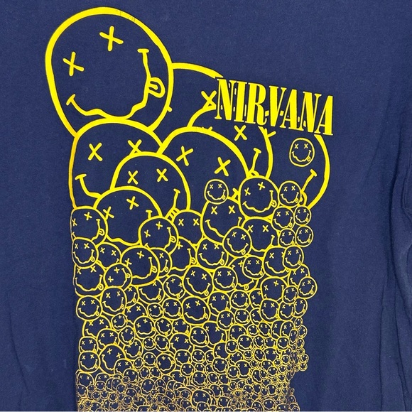 NIRVANA Old Navy Shirt | Teens Size Medium - Picture 2 of 7